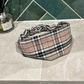 Beige Tartan Headband