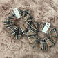 Beige Tartan Scrunchies